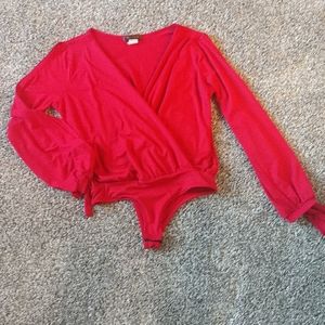 Discovery blouse bodysuit.